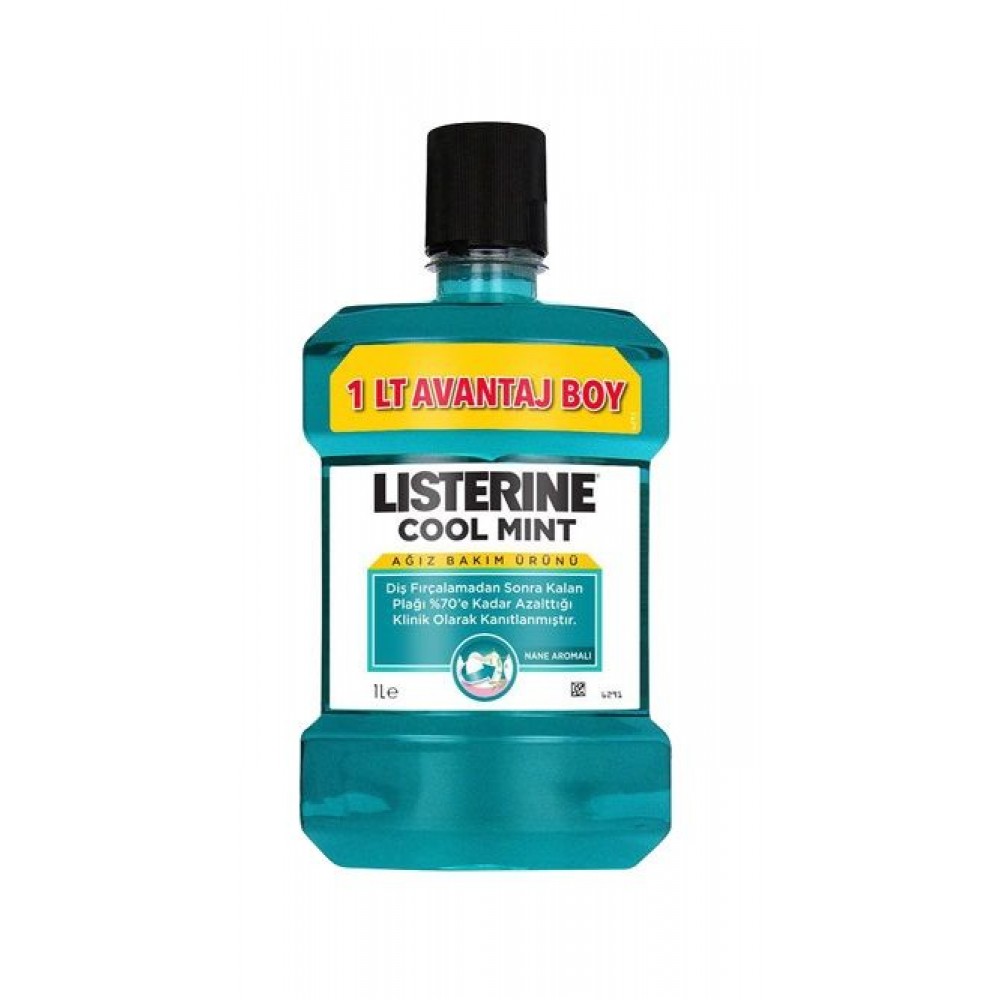 Listerine Cool Mint Nane Aromali 1 Lt Listerine Cool Mint Nane Aromali 1 Lt